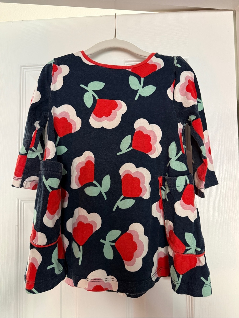 Mini Boden Navy Tunic Dress 4-5 yr